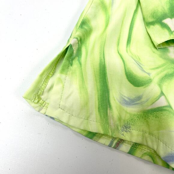 VTG‎ Sea Suns Blouse Top Womens Small Tropical Floral Cottagecore Boho Bratz USA - Picture 6 of 8